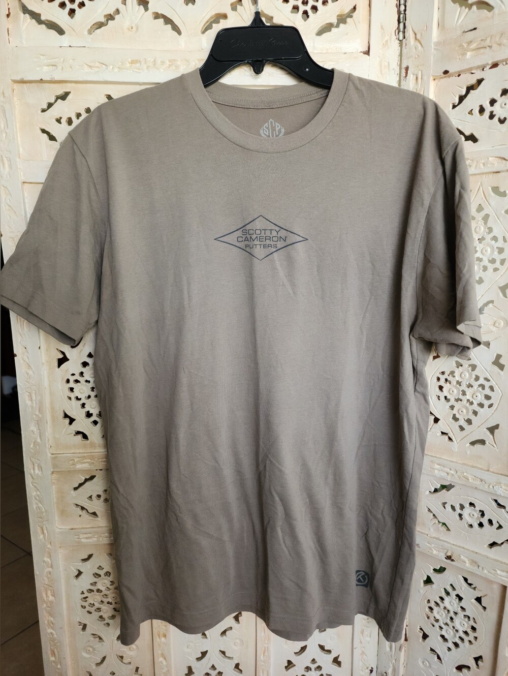 Scotty Cameron Putters Golf Tee/Tshirt- Mens Size Large- Pewter